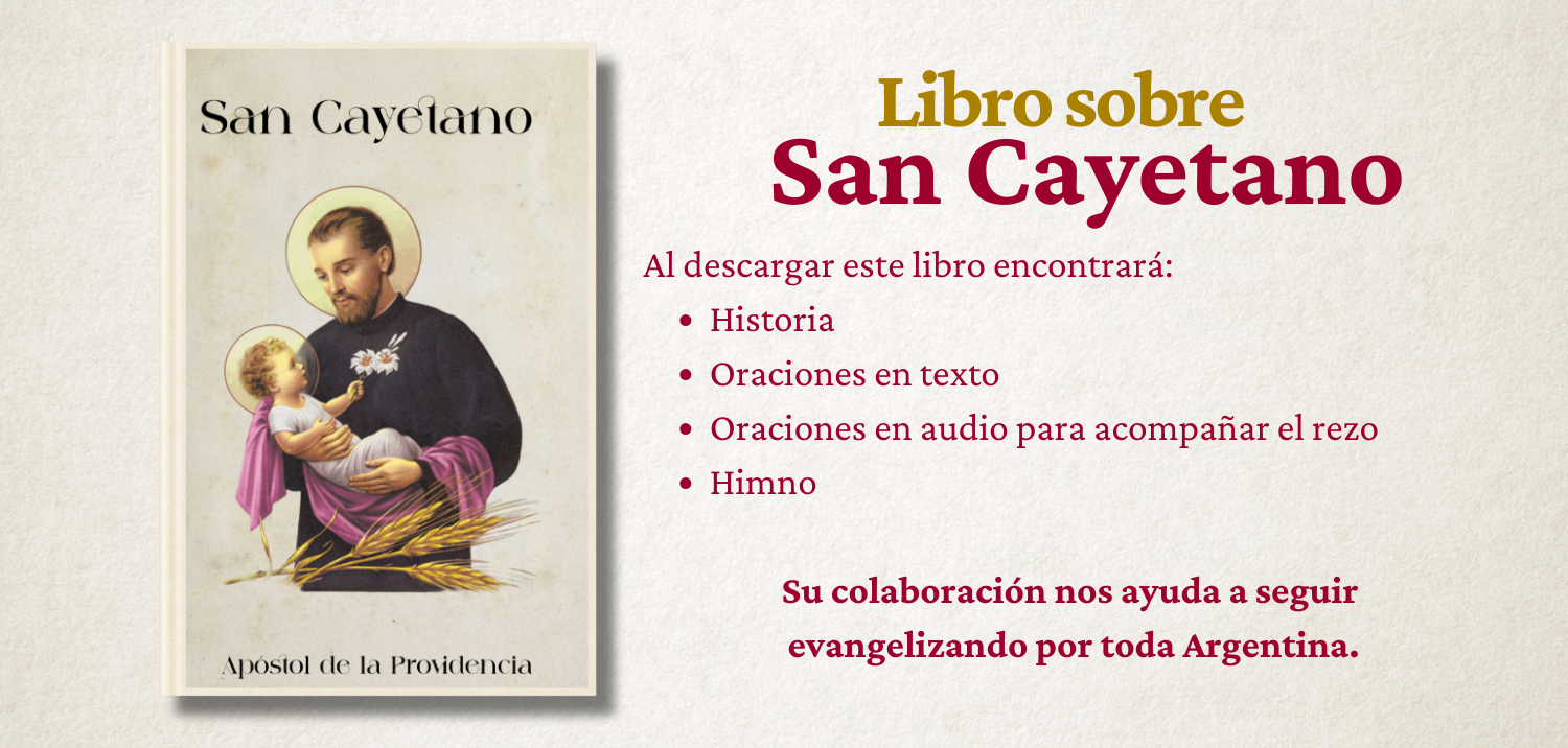 Libro sobre San Cayetano